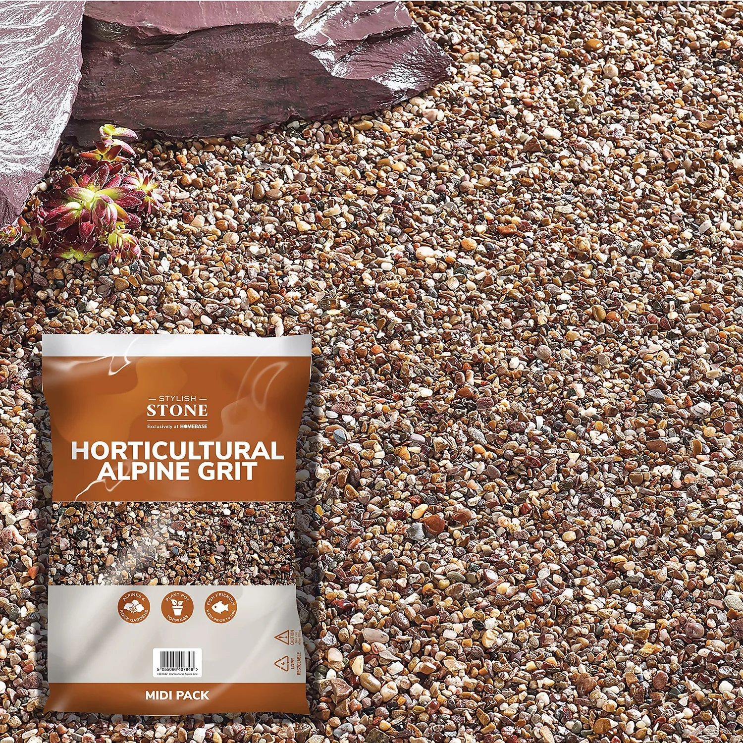 Stylish Stone Horticultural Alpine Grit - Midi Pack - 9kg 1 Stylish Stone Horticultural Alpine Grit - Midi Pack - 9kg