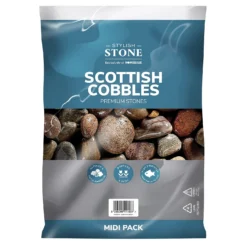 Stylish Stone Premium Scottish Cobbles - Midi Pack - 9kg -Deals A Sunlit Garden Store 12808154 2094902947172051