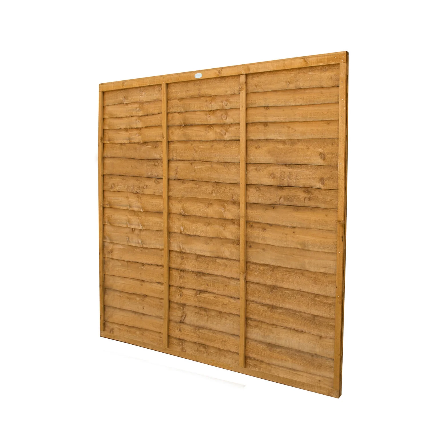 Forest Larchlap Lap 6x6ft Fence Panel - Pack Of 3 3 Forest Larchlap Lap 6x6ft Fence Panel - Pack Of 3 - Image 3