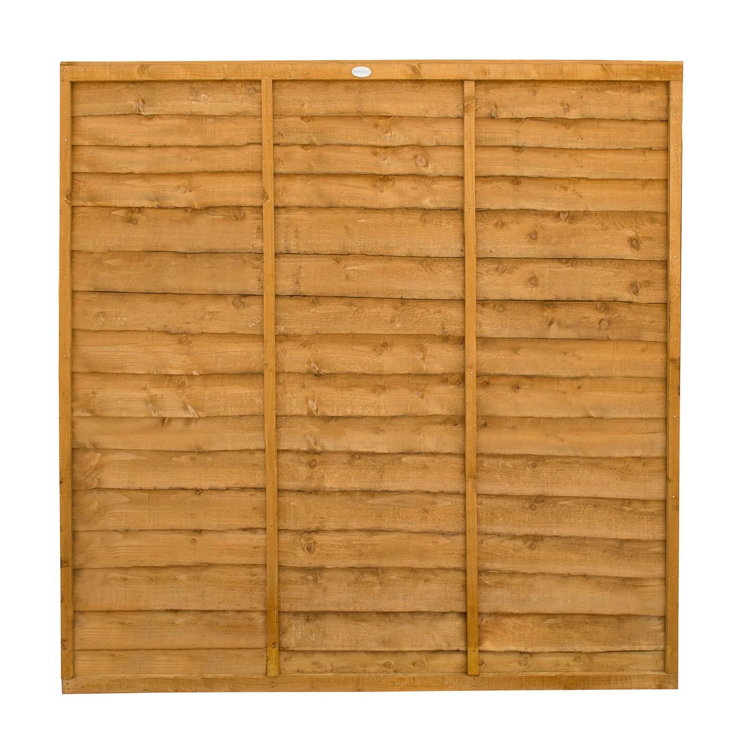 Forest Larchlap Lap 6x6ft Fence Panel - Pack Of 3 1 Forest Larchlap Lap 6x6ft Fence Panel - Pack Of 3