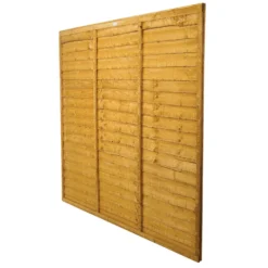 Forest Larchlap Lap 0.9m Fence Panel - Pack Of 3