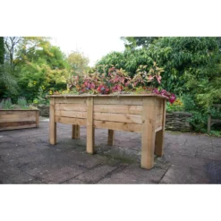 Forest Garden Wooden Deep Root Planter - 1.8m -Deals A Sunlit Garden Store 12812607 1724833219893100