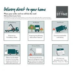 Stylish Stone Scalloped Edging 600mm - Gold (Full Pack) -Deals A Sunlit Garden Store 12813222 1034957304921841