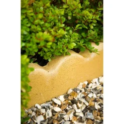 Stylish Stone Scalloped Edging 600mm - Gold (Full Pack) -Deals A Sunlit Garden Store 12813222 1214957304881602
