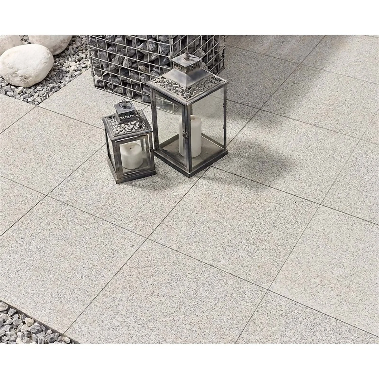 Stylish Stone Granite Paving 400 X 400mm - Light Grey (Full Pack) 1 Stylish Stone Granite Paving 400 X 400mm - Light Grey (Full Pack)