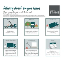 Stylish Stone Granite Paving 400 X 400mm - Light Grey (Full Pack) 9 Stylish Stone Granite Paving 400 X 400mm - Light Grey (Full Pack) -Deals A Sunlit Garden Store 12814781 2854847701296348