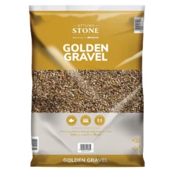 Stylish Stone Golden Gravel - Large Pack - 19kg 5 Stylish Stone Golden Gravel - Large Pack - 19kg -Deals A Sunlit Garden Store 12815200 7764902948111360