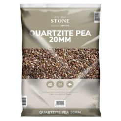 Stylish Stone Premium Quartzite Pea 20mm - Large Pack - 19kg -Deals A Sunlit Garden Store 12815202 1734902949178376