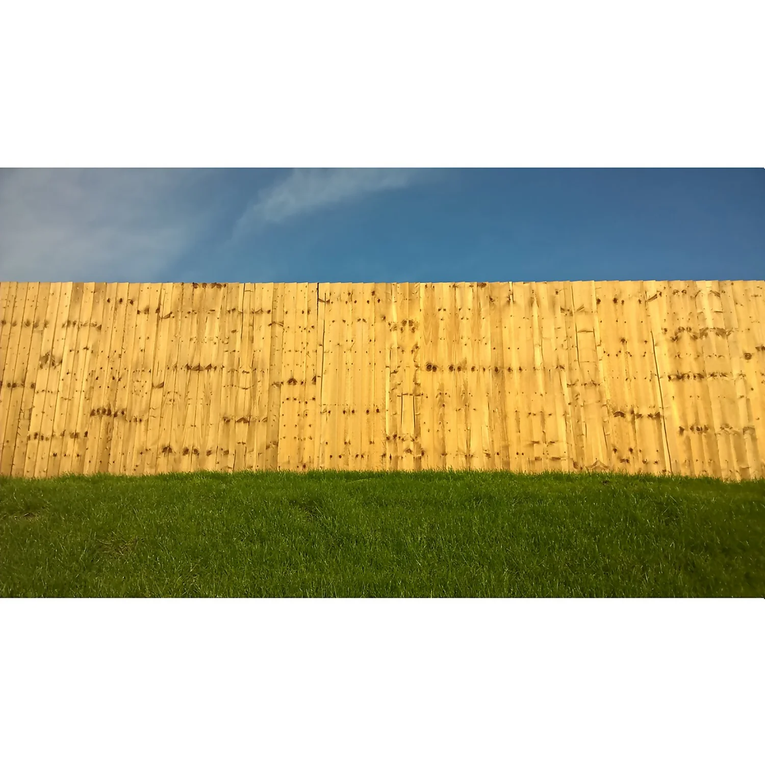 Metsa Feather Edge Fence Board Green Wood Fencing Slat 1.8m (11mm X 125mm X 1800mm) - Pack Of 8 2 Metsa Feather Edge Fence Board Green Wood Fencing Slat 1.8m (11mm X 125mm X 1800mm) - Pack Of 8 - Image 2