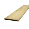 Metsa Feather Edge Fence Board Green Wood Fencing Slat 1.8m (11mm X 125mm X 1800mm) - Pack Of 8
