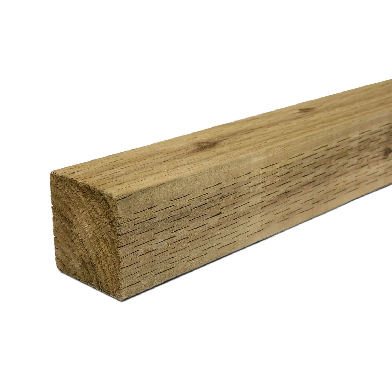 Metsa Fence Post Incised Green Wood Fencing Support 2.4m (75 X 75 X 2400mm) 1 Metsa Fence Post Incised Green Wood Fencing Support 2.4m (75 X 75 X 2400mm)