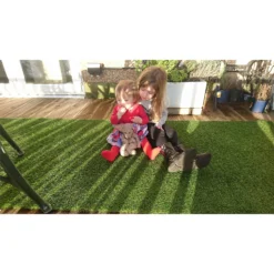 Nomow 20mm Meadow Grass Artificial Grass Roll - 4m Width -Deals A Sunlit Garden Store 12816302 4424843343008137