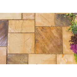 Stylish Stone Natural Sandstone 10.2sq M - Eastern Sand -Deals A Sunlit Garden Store 12816834 1744833198268815