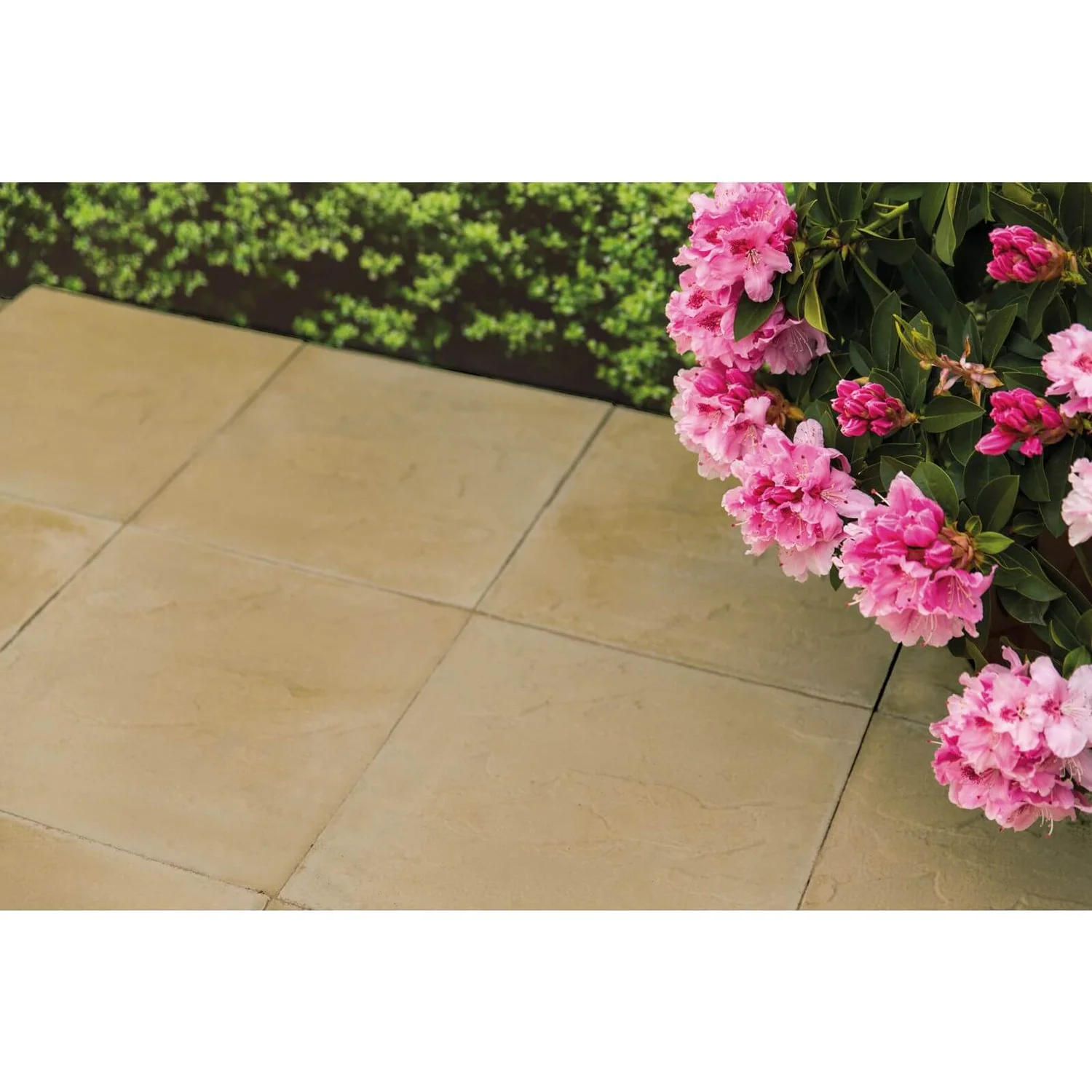 Stylish Stone Hereford Paving Riven 450 X 450mm - Gold (Full Pack) 1 Stylish Stone Hereford Paving Riven 450 X 450mm - Gold (Full Pack)