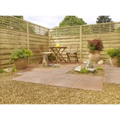 Stylish Stone Horsham Paving 450 X 450mm - Brindle (Full Pack)