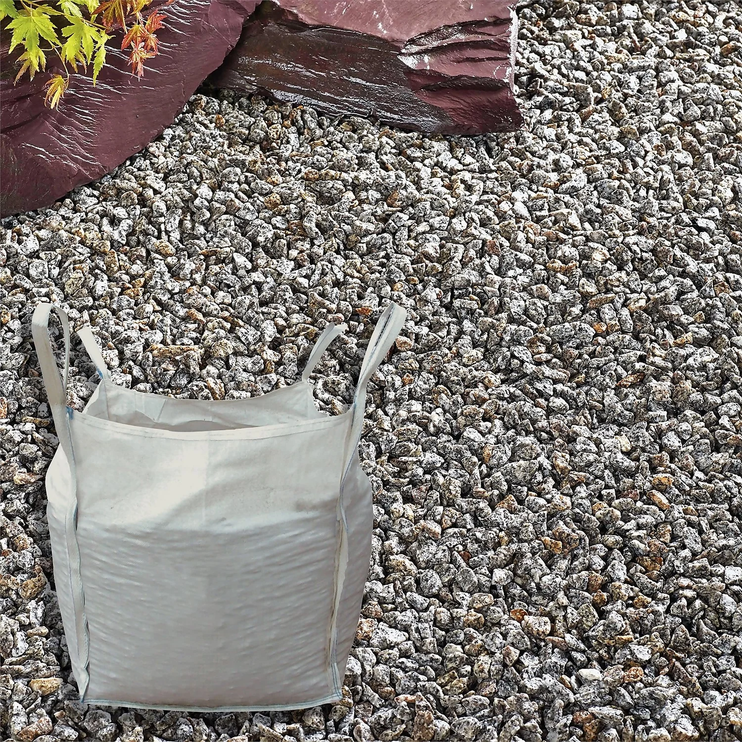 Stylish Stone Devon Grey Chippings - Bulk Bag 750 Kg 1 Stylish Stone Devon Grey Chippings - Bulk Bag 750 Kg