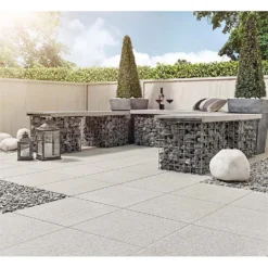 Stylish Stone Granite Paving 400 X 400mm - Light Grey -Deals A Sunlit Garden Store 12817633 1904978100563170