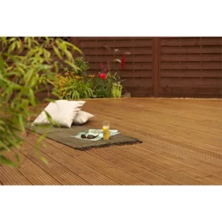 Metsa Wood Deck Board 2.4m (25 X 120 X 2400mm) -Deals A Sunlit Garden Store 12818290 1704833226893960