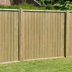 Forest Vertical Tongue & Groove Fence Panel - 5ft - Pack Of 4