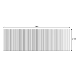 None Swift Deck Complete Decking Kit - 2.4 X 7.0m -Deals A Sunlit Garden Store 12826415 1174833223815444