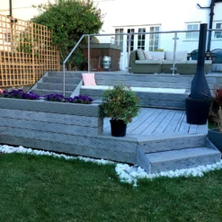 Heritage Board Composite Decking - 3 Pack - Oak - 1.12 M2 -Deals A Sunlit Garden Store 12830813 8764833202065237