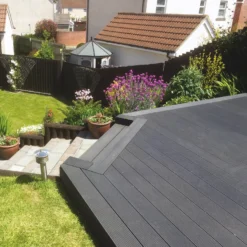 Bridge Board Composite Decking 10 Pack Ebony - 3.48 M2 -Deals A Sunlit Garden Store 12831697 1894832962421397