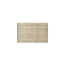 6ft X 4ft (1.8m X 1.2m) Pressure Treated Contemporary Slatted Fence Panel - Pack Of 4 -Deals A Sunlit Garden Store 12832566 1724833201648705