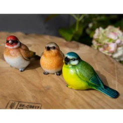 None Resin Blue Tit, Chaffinch & Robin Birds -Deals A Sunlit Garden Store 12832873 1235025282491475
