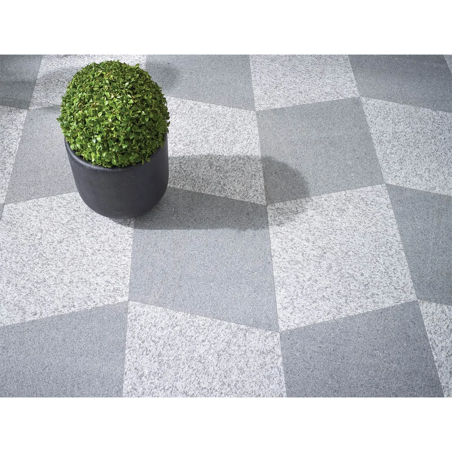 Granite Diamond Paving 450 X 450mm Light Grey (Full Pack) 1 Granite Diamond Paving 450 X 450mm Light Grey (Full Pack)