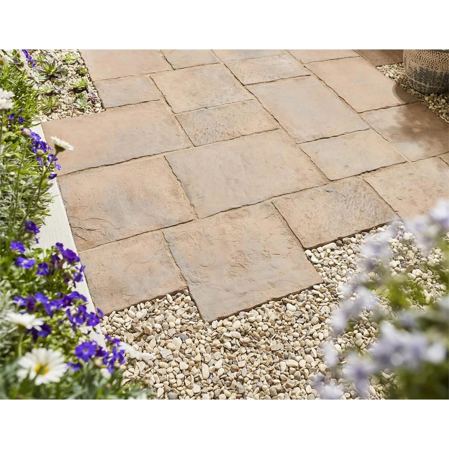 Belfrey Paving 450 X 300mm Autumn Brown (Full Pack) 2 Belfrey Paving 450 X 300mm Autumn Brown (Full Pack) - Image 2