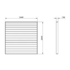 Ecodek Composite Deck Kit - Grey -Deals A Sunlit Garden Store 12837253 1354833196580640