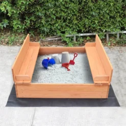 None Sand Pit With Seating And Cover -Deals A Sunlit Garden Store 12841983 9424833226090926