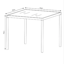 Bambrick 4 Seater Garden Dining Set -Deals A Sunlit Garden Store 12881495 3724948030783797
