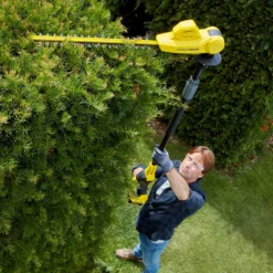 STANLEY FATMAX V20 18V Cordless Pole Hedge Trimmer 45cm (Sfmcph845M1-Gb) -Deals A Sunlit Garden Store 12882305 7554843590275526