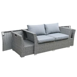 Bambrick 6 Seater Grey Rattan Garden Sofa Set 13 Bambrick 6 Seater Grey Rattan Garden Sofa Set -Deals A Sunlit Garden Store 12882317 1094867708057269