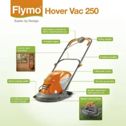 Flymo 1400W Electric Hover Lawn Mower - 25cm -Deals A Sunlit Garden Store 12884889 1504843481996196