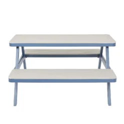 Picnic Bench - Navy & Grey 9 Picnic Bench - Navy & Grey -Deals A Sunlit Garden Store 12885211 2094853415314217