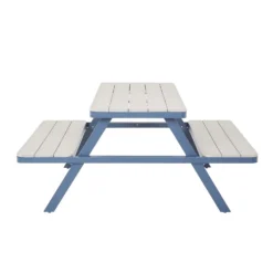 Picnic Bench - Navy & Grey 10 Picnic Bench - Navy & Grey -Deals A Sunlit Garden Store 12885211 5124853415361470