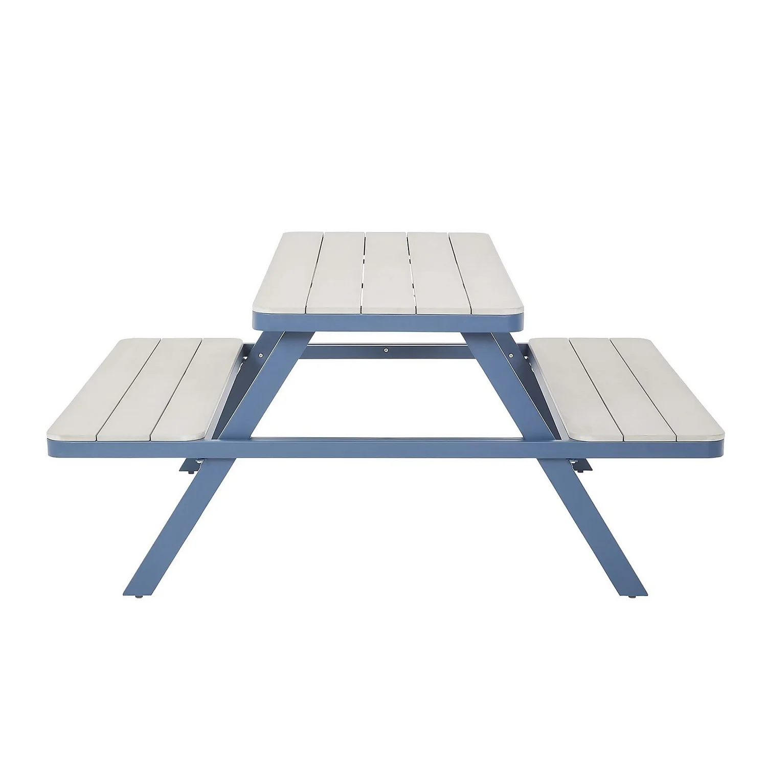 Picnic Bench - Navy & Grey 4 Picnic Bench - Navy & Grey - Image 4
