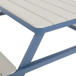 Picnic Bench - Navy & Grey 11 Picnic Bench - Navy & Grey -Deals A Sunlit Garden Store 12885211 9734853415418977
