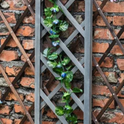 1.8m X 30cm Wooden Trellis Panel - Grey -Deals A Sunlit Garden Store 12885321 3515013038650902