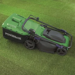 Powerbase 1600W Electric Lawn Mower - 37cm -Deals A Sunlit Garden Store 12885496 4124843578838377