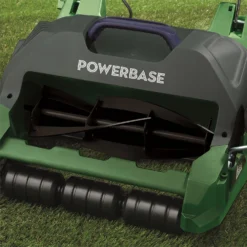 Powerbase 400W Electric Lawn Mower - 32cm -Deals A Sunlit Garden Store 12885549 2044843583588358