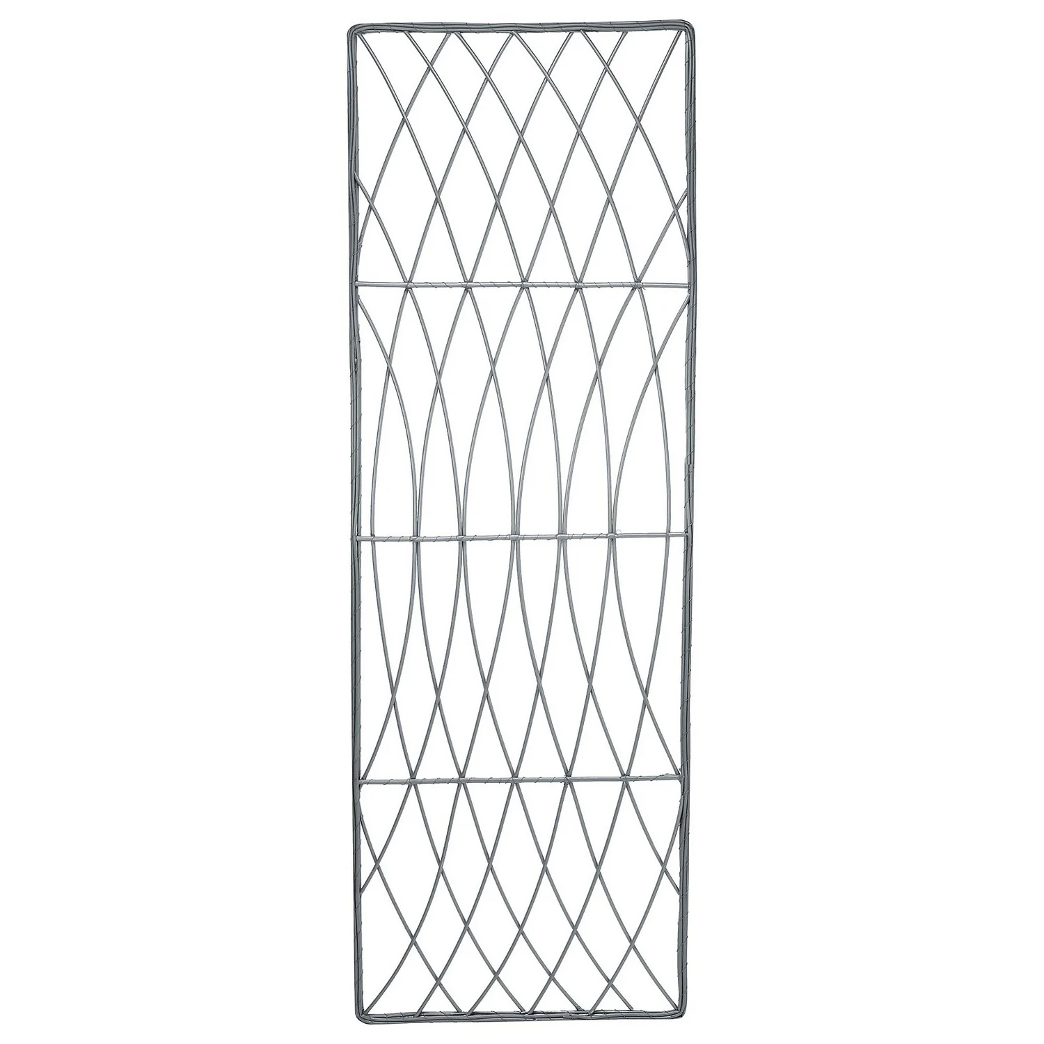 Smart Garden Faux Willow Rectangular Trellis - 1.8 X 0.6m, Slate Grey 1 Smart Garden Faux Willow Rectangular Trellis - 1.8 X 0.6m, Slate Grey