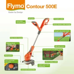 Flymo Contour Electric Grass Trimmer - 25cm -Deals A Sunlit Garden Store 12885912 1174856528981016