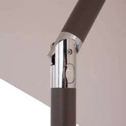 None 2.7m Crank & Tilt Parasol Natural - Dia. 38mm -Deals A Sunlit Garden Store 12888565 2044843674514035