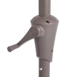 None 2.7m Crank & Tilt Parasol Natural - Dia. 38mm -Deals A Sunlit Garden Store 12888565 5874843674545775