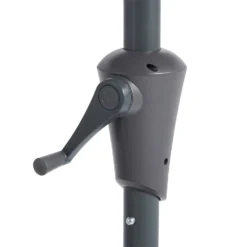 None 2.7m Crank & Tilt Parasol Light Grey - Dia. 38mm -Deals A Sunlit Garden Store 12888568 8604843674381042