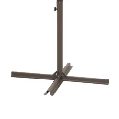 3m Overhanging Parasol - Natural -Deals A Sunlit Garden Store 12888570 3104966185516870