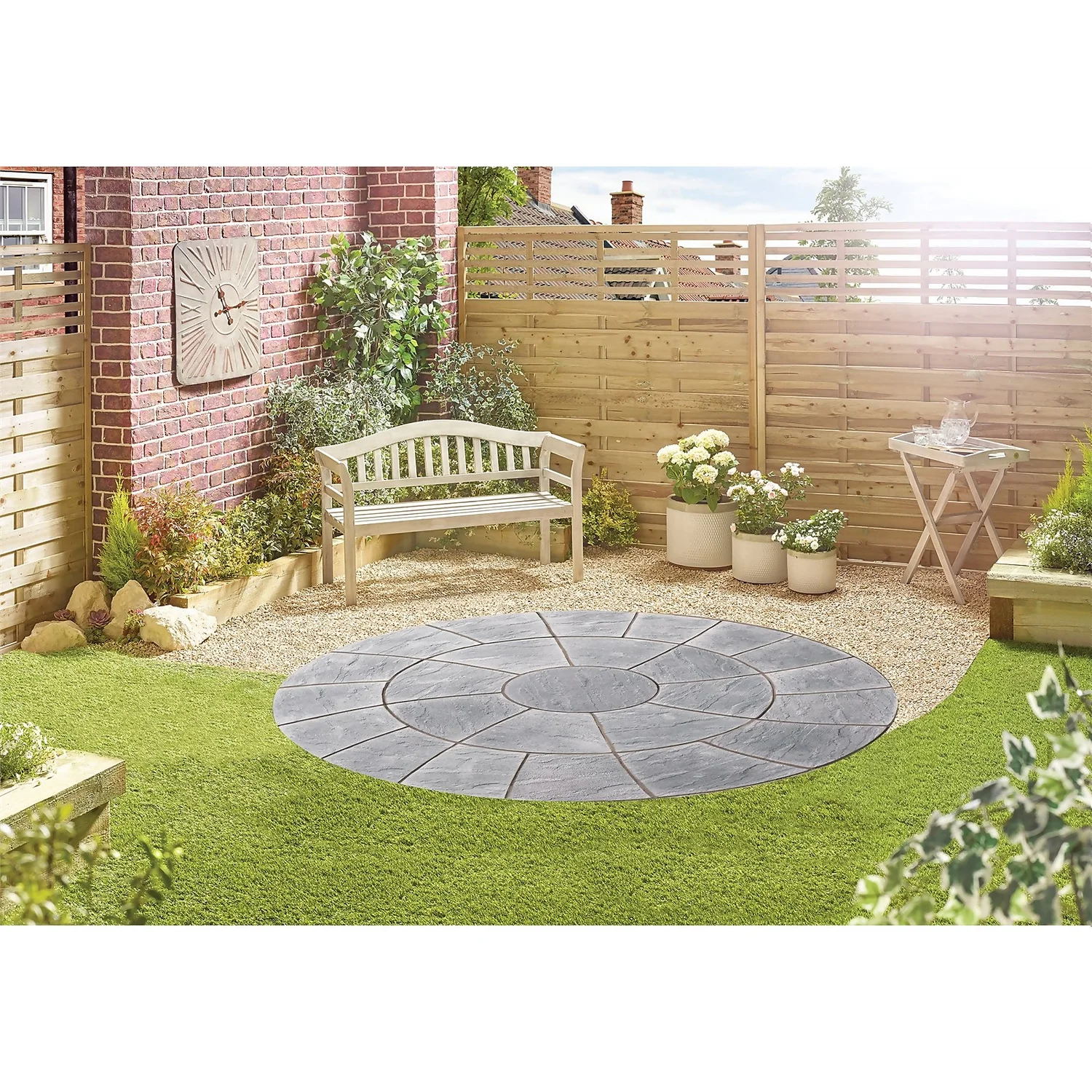 Stylish Stone Chantry Twist Circle 2.4m Graphite 1 Stylish Stone Chantry Twist Circle 2.4m Graphite